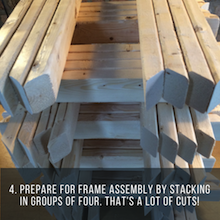 Remember Wrigley Field custom print assembly wood cut stack
